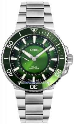 Buy this new Oris Aquis Date 43.5mm 01 743 7734 4187-Set mens watch for the discount price of £1,742.00. UK Retailer.